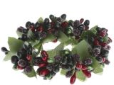 Christmas Pip Berry Candle Rings Icy Holiday Pip Berry Candle Ring Candles and