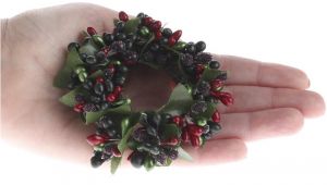 Christmas Pip Berry Candle Rings Icy Holiday Pip Berry Candle Ring Candles and