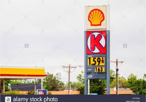 Circle K Coffee Prices Signage United States Stockfotos Signage United States Bilder