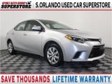 City Kia Of Greater orlando – orlando Fl 32837 Used 2016 toyota Corolla Le 4d Sedan In orlando Zp545112 Sport Mazda