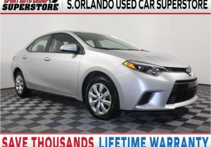 City Kia Of Greater orlando – orlando Fl 32837 Used 2016 toyota Corolla Le 4d Sedan In orlando Zp545112 Sport Mazda