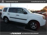 City Kia orange Blossom Trail orlando Fl 2010 Used Honda Pilot 2wd 4dr Lx Suv for Sale In orlando Fl White