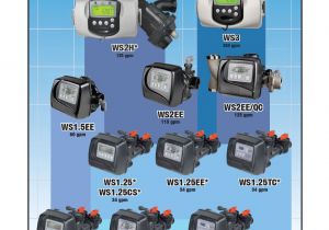 Clack Ws1 Water softener Ws1 25tc Backwash Only Filter Time Clock Control Valve Only