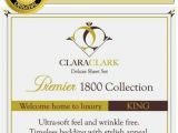Clara Clark Sheets Fundraiser Clara Clark Premier 1800 Series 4pc Bed Sheet Set Review
