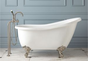 Clawfoot Tub In Small Bathroom A 54 Small Scale Clawfoot Tub for Real and It S Cheaper Than A
