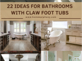 Clawfoot Tub Small Bathroom Design 22 Stunning Bathrooms with Claw Foot Tubs Bathroom Designs and