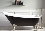 Clawfoot Tub Small Bathroom Design 66 Goodwin Cast Iron Clawfoot Tub Imperial Feet Black In 2019