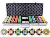 Clay Poker Chip Sets Amazon 500 Piece Stripe Suited V2 Clay Poker Chips Set Best Price