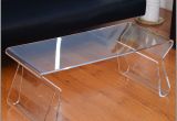 Clear Acrylic Console Table Ikea Amazing Clear Plastic Home Furniture Z Shape Acrylic Coffee Tables