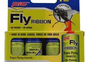 Cluster Fly Traps Homemade Amazon Com Pic Fly Ribbon Bug Insect Catcher 4 Pack Insect