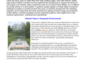 Cluster Fly Traps Homemade Pdf Design for A Canopy Trap for Collecting Horse Flies Diptera