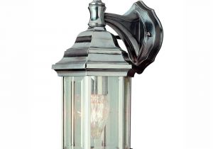 Coach Lights at Home Depot Bel Air Lighting Pentagon 1 Light Brushed Nickel Outdoor