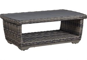 Cocktail Table or Coffee Table Cindy Crawford Home Montecello Gray Outdoor Cocktail Table Outdoor