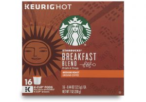 Coffee Prices at Circle K Starbucks Breakfast Blend Medium Roast Single Cup Coffee for Keurig