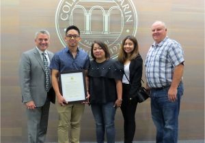 College Of Marin Community Education Catalog Board Commends Nursing Student Mario Monte for Heroism During Tubbs