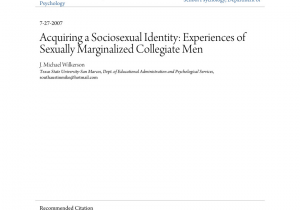 College Of Marin Counseling Appointment Pdf Acquiring A sociosexual Identity Experiences Of Sexually