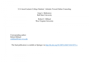 College Of Marin Counseling Appointment sociocultural Predictors Of Psychological Help Seeking attitudes and