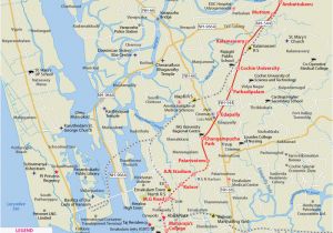 College Of Marin Maps and Directions Kochi City Map