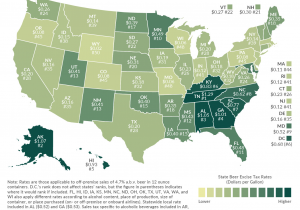Columbia County Ny Tax Maps How High are Beer Taxes In Your State Tax Foundation