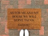 Come Back with Tacos Doormat Food Drink Collection Tagged Housewarming Gift Nine to Wine