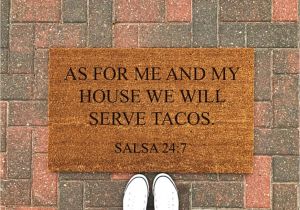 Come Back with Tacos Doormat Food Drink Collection Tagged Housewarming Gift Nine to Wine