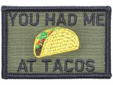 Come Back with Tacos Doormat You Had Me at Tacos 2×3 Patch Tactical Gear Junkie