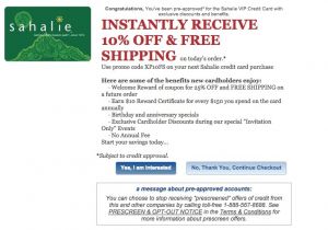Comenity Bank Credit Score Approval Another Pop Up Pre Approval From Comenity Myfico