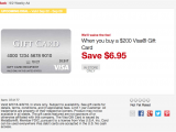 Comenity Bank Visa Pre Approval Expired Staples Fee Free 200 Visa Gift Cards In Store 9 2 9 8