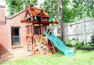 Compact Swing Sets Small Yards Sweet Small Yard Swing Set solution