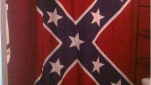 Confederate Flag Shower Curtain Confederate Rebel Battle Flag Shower Curtain 70 X 72 Inches