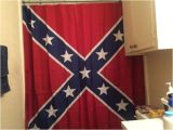 Confederate Flag Shower Curtain Rebel Flag Shower Curtain Rebel Nation