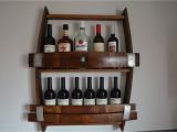 Conversation Piece Wine Rack Wine Barrel Wine Rack with Bung Hole