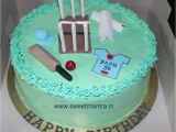 Cookie Cake Delivery College Station Tx Homemade Eggless 3d Custom Cricket theme Fresh Cream Birthday Cake
