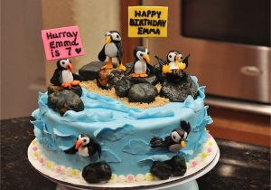 Cookie Cake Delivery College Station Tx Puffins On the Ocean Birthday Cake All Decorations totally Edible