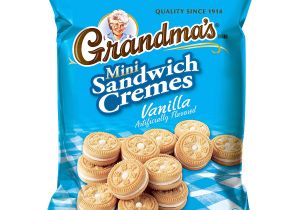 Cookie Delivery Bryan College Station Amazon Com Grandma S Mini Cookies Vanilla Cra Me 3 71 Ounce Pack