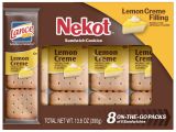 Cookie Delivery Bryan College Station Lance Nekot Lemon Creme Sandwich Cookies 8 Ct Walmart Com