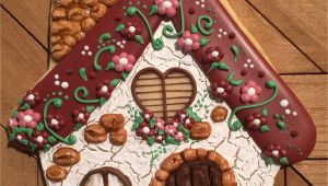 Cookies by Design Mentor Ohio Fairy House Cookie Gingerbread House Cookie Royal Icing Stonework