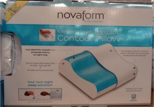 Cool Gel Pillow Costco Novaform Memory Foam Cool Gel Contour Pillow