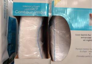 Cool Gel Pillow Costco Novaform Memory Foam Cool Gel Contour Pillow