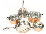 Copper Chef Pro Reviews Gourmet Chef Copper Pro 8 Piece Cookware Set Free