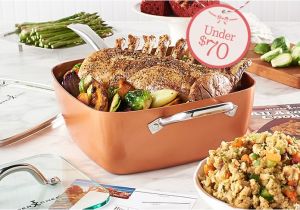 Copper Chef Xl Recipes Qvc Copper Chef Xl 11 Square Pan with 4 Piece Cooking