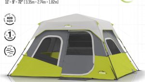 Core 6 Person Instant Cabin Tent Reviews Core 6 Person Instant Cabin Tent 11 39 X 9 39 Campings