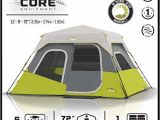 Core 6 Person Instant Cabin Tent Reviews Core 6 Person Tent Instant Cabin Core Tents Camp Stuffs