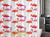 Cortinas De Bano En Walmart New Design Kate Spade Pink Flamingo Pattern Custom Shower