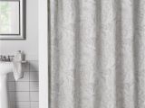 Cortinas De Bano En Walmart Product Image for Flatiron Linen Paisley Shower Curtain Bathroom