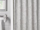 Cortinas De Bano En Walmart Product Image for Flatiron Linen Paisley Shower Curtain Bathroom