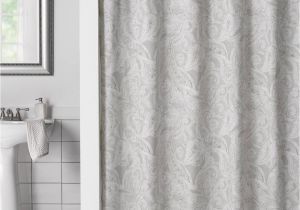 Cortinas De Bano En Walmart Product Image for Flatiron Linen Paisley Shower Curtain Bathroom