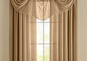 Cortinas Elegantes Para Sala De Estar Brylanehomea Studio Sheer Voile Beaded Valance Curtains