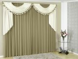 Cortinas Para Sala Elegantes Y Modernas Cortina Gisele 3 00m X 2 50m P Vara O Duplo toda Em Malha