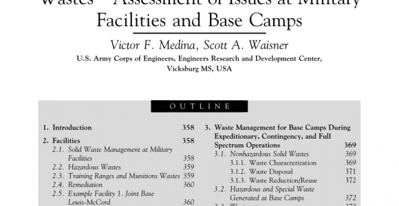 County Waste In Middletown Ny Pdf Military solid and Hazardous Waste assessment Of issues at